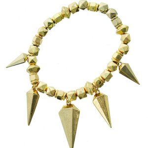 3/$15 GOLD TONE STRETCH CHARM BRACELET